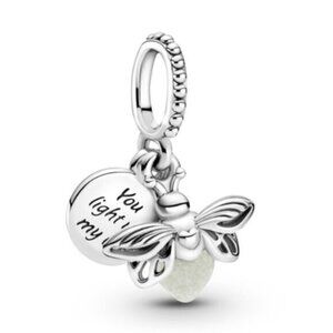 Pandora Glow-in-the-dark Firefly Dangle Charm